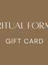 Ritual Form gift card